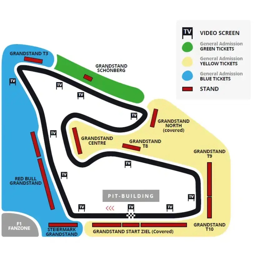 F1 package 2026 Austria - Early Bird