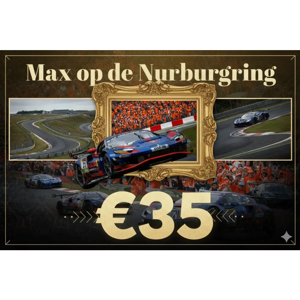 Saturday March 21 2026: Max Verstappen at the Nürburgring - Tickets