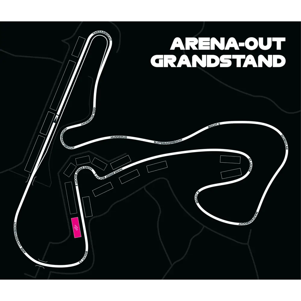 F1 Zandvoort 2026 Arena Out Grandstand - Saturday & Sunday- **F1 TICKET ONLY** - Tickets